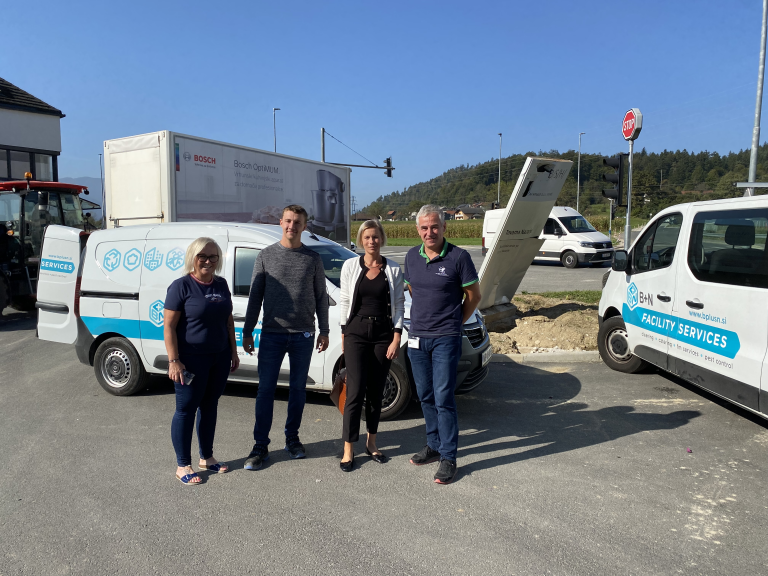 B+N and BSH joined forces to help in Slovenia